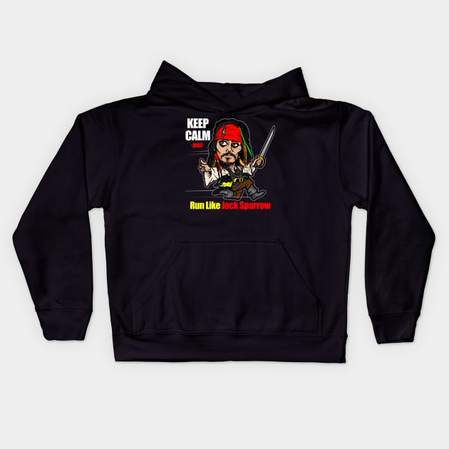 Run like Kids Hoodie by the Mad Artist